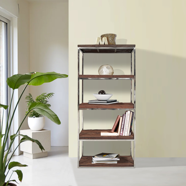 Railway Sleeper Shelf Unit by Indus Valley