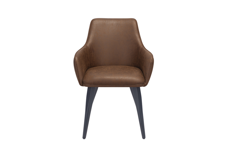 L15 Vintage Tan Chair by Indus Valley