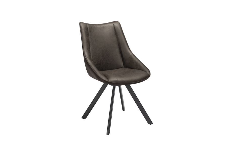 J40 Vintage Grey Chair by Indus Valley
