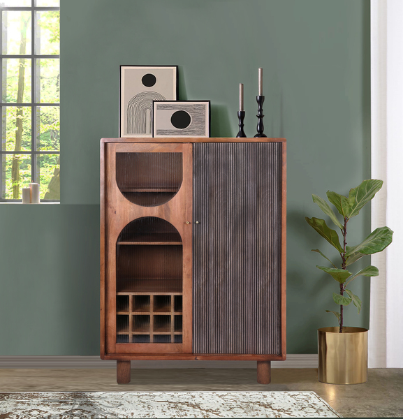Iconic Highboard Drinks Cabinet by Indus Valley