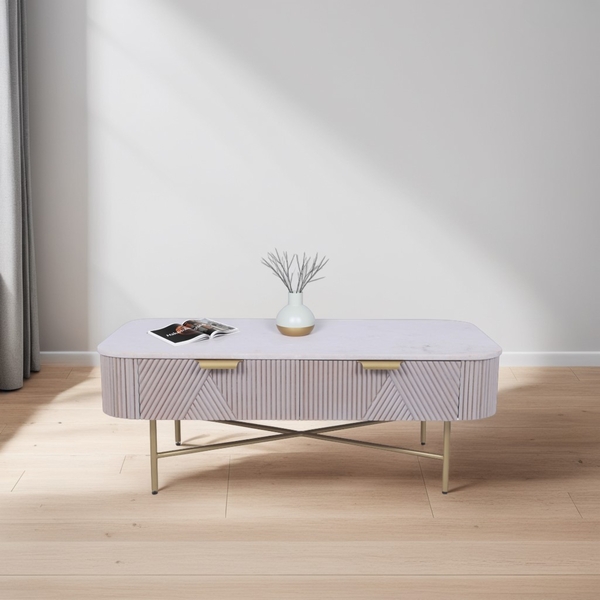 Amiri Coffee Table by Indus Valley