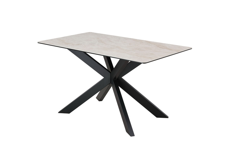Apollo Sand Dining Table by Indus Valley