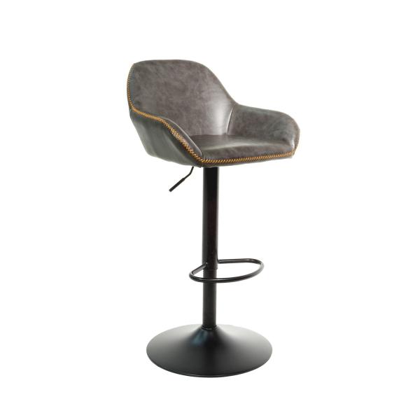 Chevy Gas Lift Barstool Grey SET OF 2 by Monologue | Style Our Home