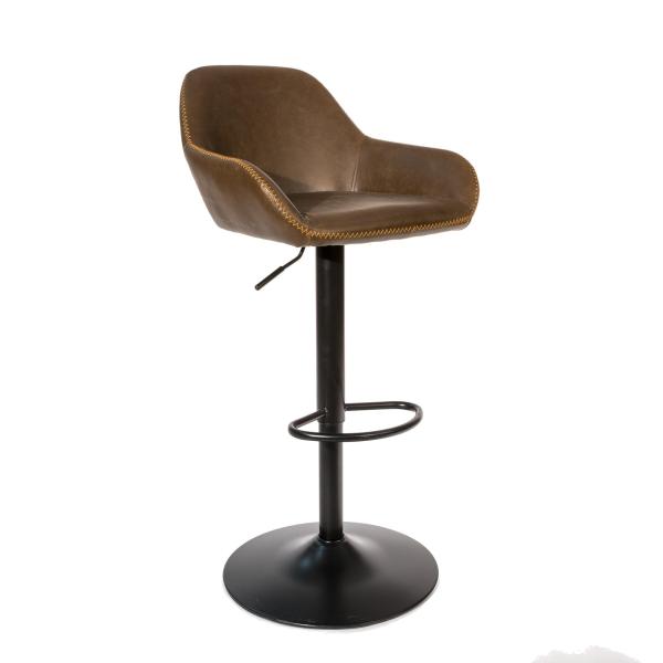 Chevy Gas Lift Barstool Chestnut SET OF 2 by Monologue | Style Our Home