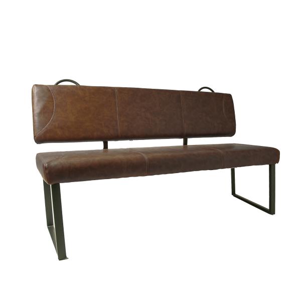Healey Back Seat Vegan Leather Chestnut by Monologue | Style Our Home