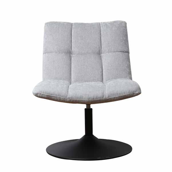 Mantis Swivel Chair - Chenille Grey by Monologue | Style Our Home