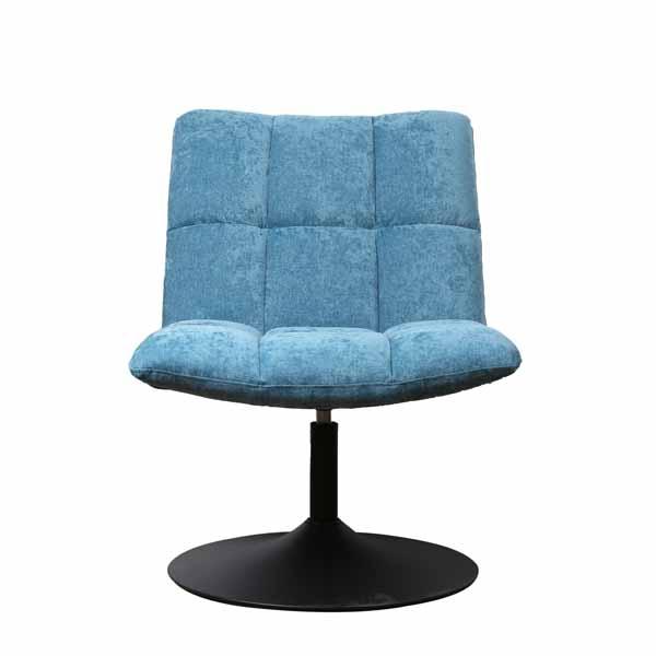 Mantis Swivel Chair - Chenille Ocean by Monologue | Style Our Home
