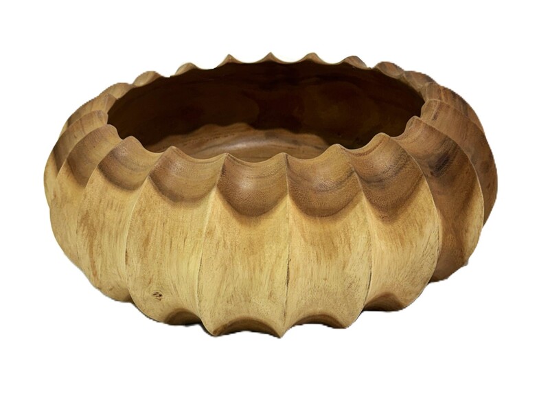 Flores - Scalloped Bowl by Monologue | Style Our Home