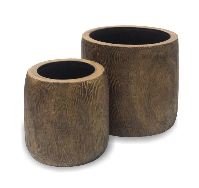 Flores Whorl Pots - Set of 2 by Monologue | Style Our Home
