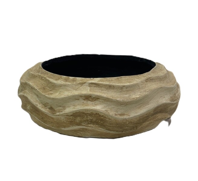 Flores - Wave Bowl - Old Cream (pack of 2) by Monologue | Style Our Home