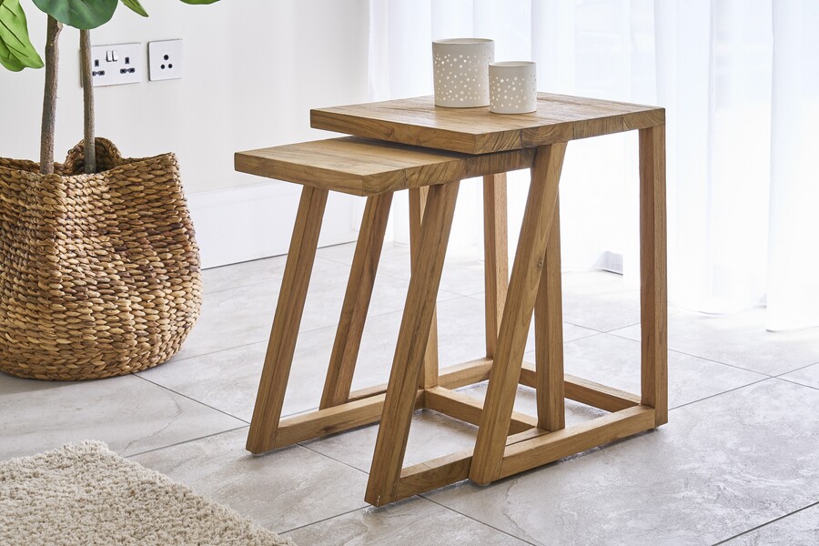 Coniston Nesting Z Side Tables - Set of 2 by Monologue | Style Our Home