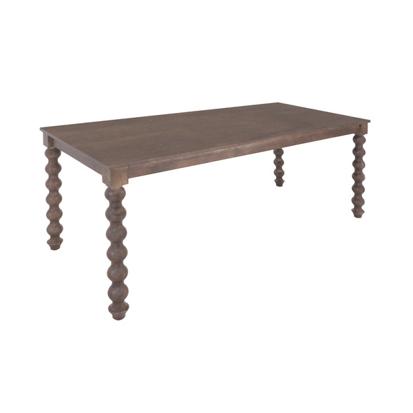 Carob Rectangular Dining Table Greywash - 160cm by Monologue | Style Our Home