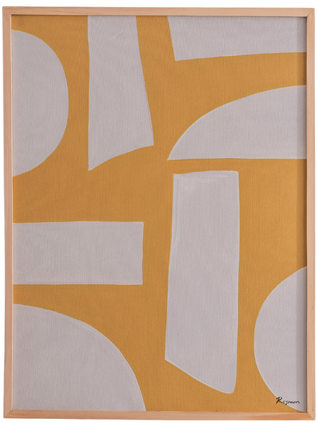 Geometry Mustard by Monologue | Style Our Home