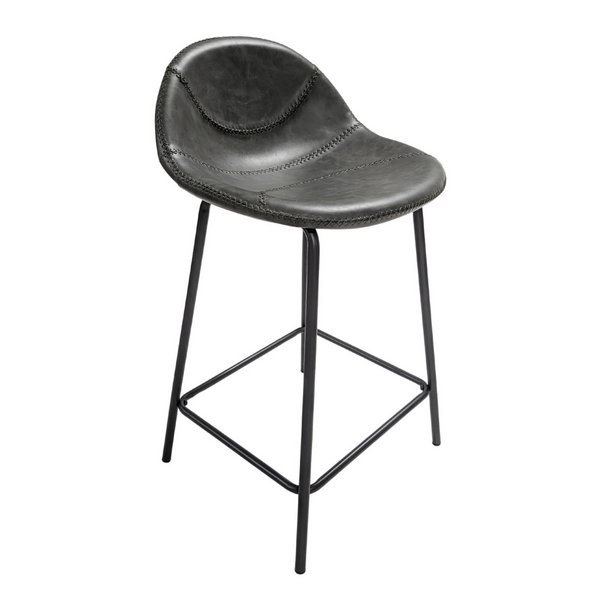 Baseball Counter Stool Grey SET OF 2 by Monologue | Style Our Home
