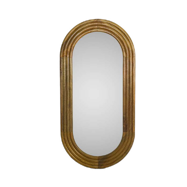 Aruba Oval Mirror by Monologue | Style Our Home