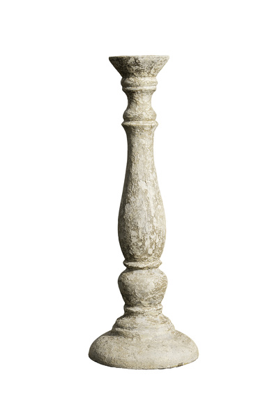 Pillar Candlestick Medium - Cream by Monologue | Style Our Home