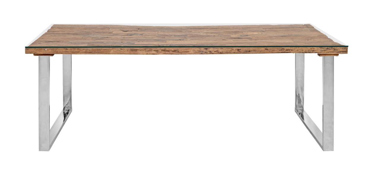 Railway Sleeper 220cm Dining Table by Indus Valley