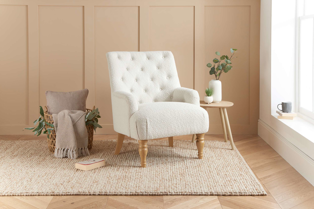 Padstow Chair White by Birlea | Style Our Home
