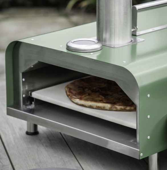 Piazza Pellet Pizza Oven Green| Style Your Home