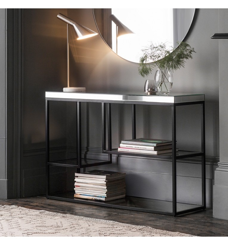 Pippard Black Console Table - Style Our Home