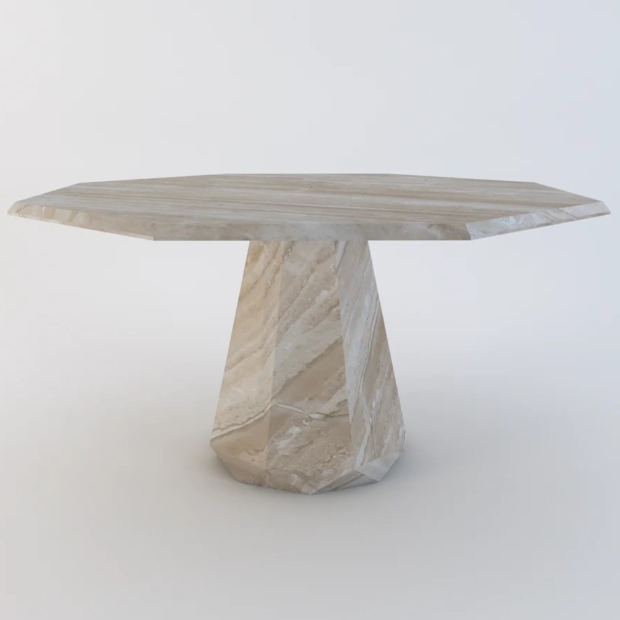 Prism Marble Dining Table - Customisable Options by Steve Bristow | Style Our Home