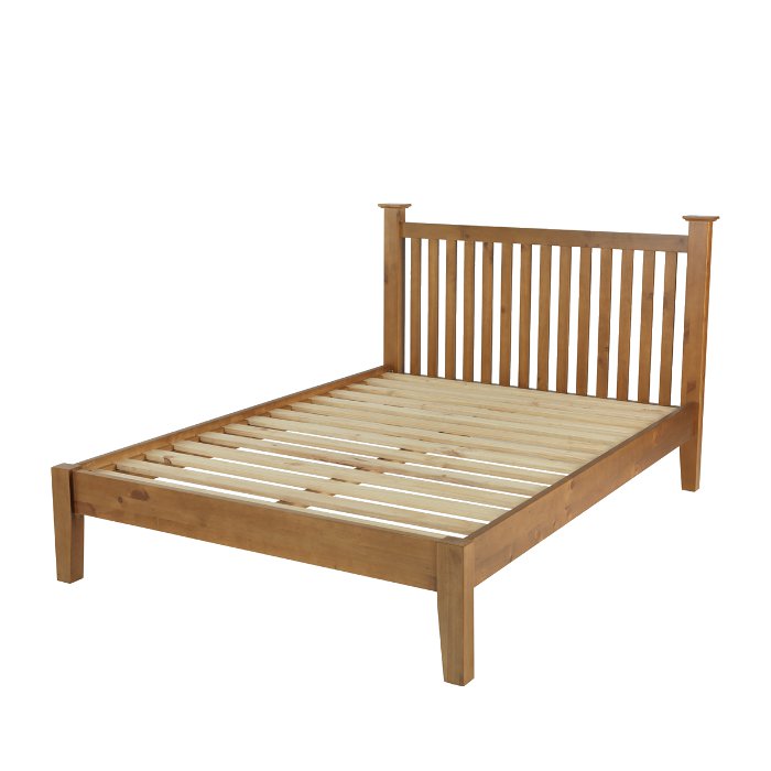 Henley Pine Double Bed - 4ft 6in by Heritance Furniture | Style Our Home