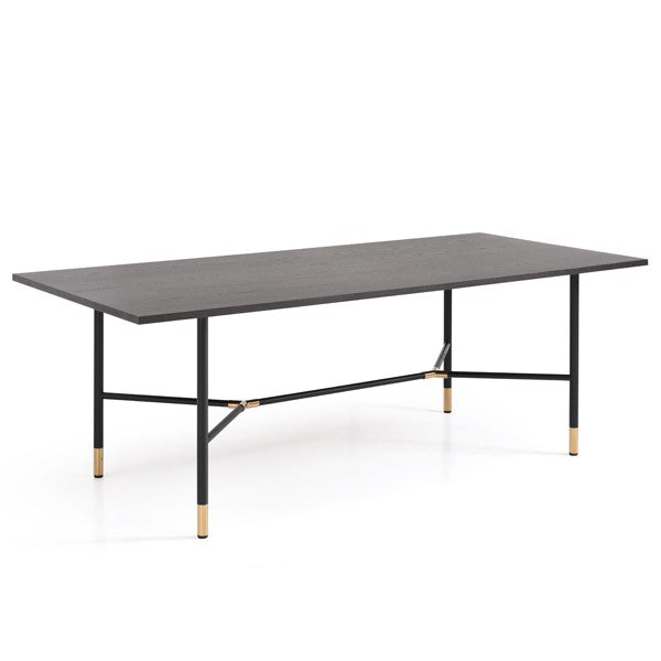Bofo 220 Dining Table - Black Oak by Tommy Franks | Style Our Home