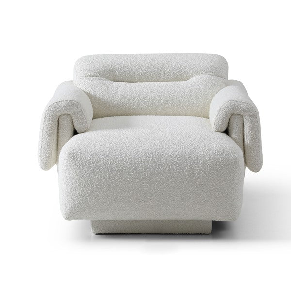 Frankie 1-Seater Sofa - Chex Polar Bouclé by Tommy Franks | Style Our Home