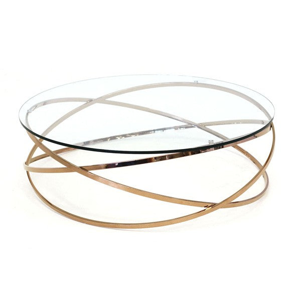 Bistro Coffee Table - Gold by Tommy Franks | Style Our Home