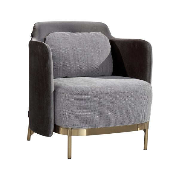 Gemma Lounge Chair - Grey by Tommy Franks | Style Our Home