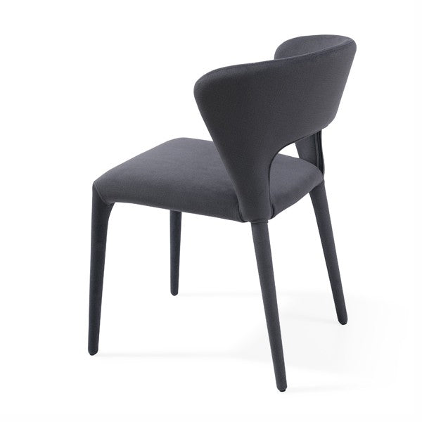 Pari I Dining Chair - Set of 2 - Luxe Cinder Grey by Tommy Franks | Style Our Home