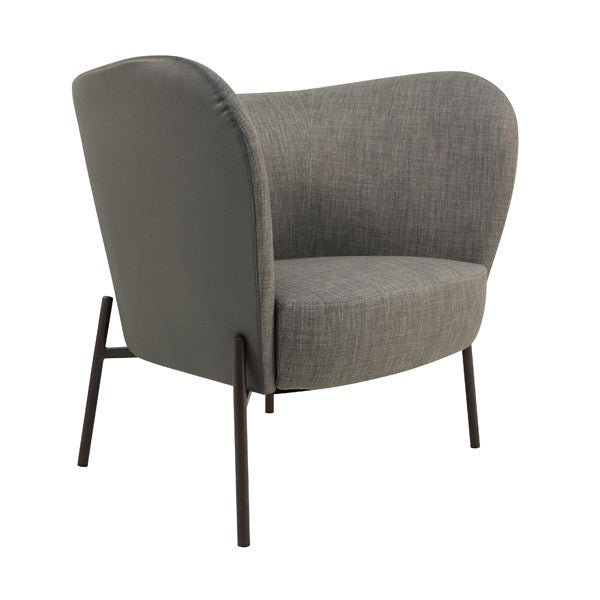 Smania Lounge Chair - Stone/Olive by Tommy Franks | Style Our Home