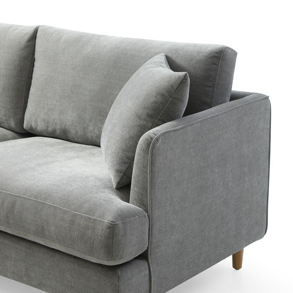 Kendal 3-Seater Sofa - Large - Seville Pebble Grey by Tommy Franks | Style Our Home