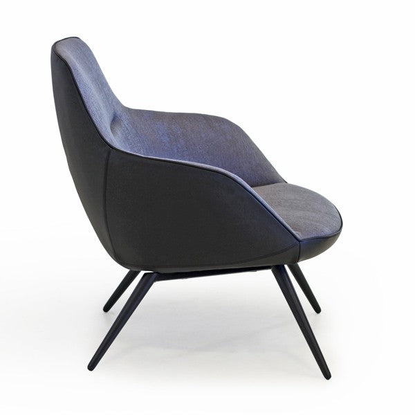 Vertigio Lounge Chair - Grey by Tommy Franks | Style Our Home