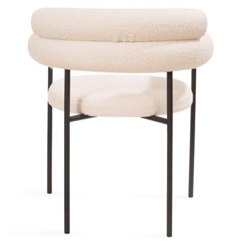 Alita Dining Chair - Chex Bouclé by Tommy Franks | Style Our Home