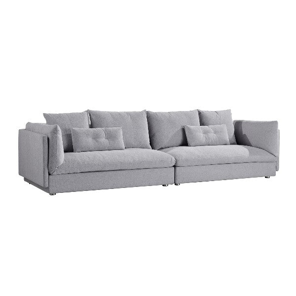 Axis 4-Seater Sofa - Light Grey by Tommy Franks | Style Our Home