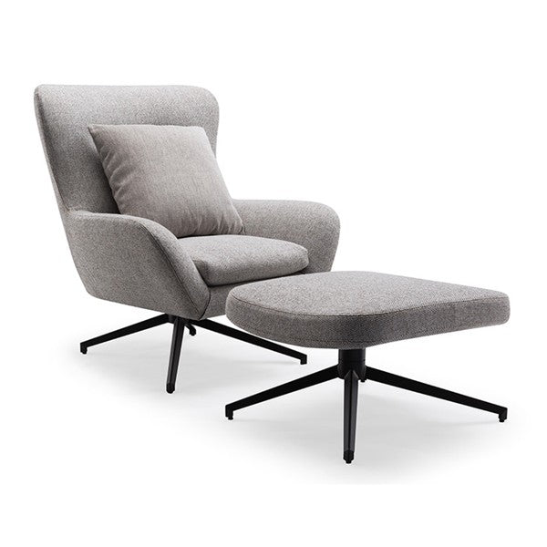Lantos Lounge Chair & Ottoman by Tommy Franks | Style Our Home