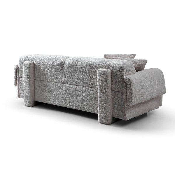 Frankie 3-Seater Sofa - Chex Steam Bouclé by Tommy Franks | Style Our Home
