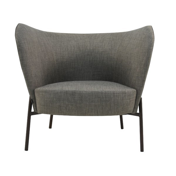 Smania Lounge Chair - Stone/Olive by Tommy Franks | Style Our Home