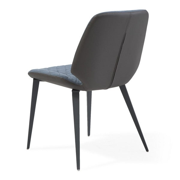 Scudo Dining Chair - Set of 2 - Bella Blue Velvet by Tommy Franks | Style Our Home