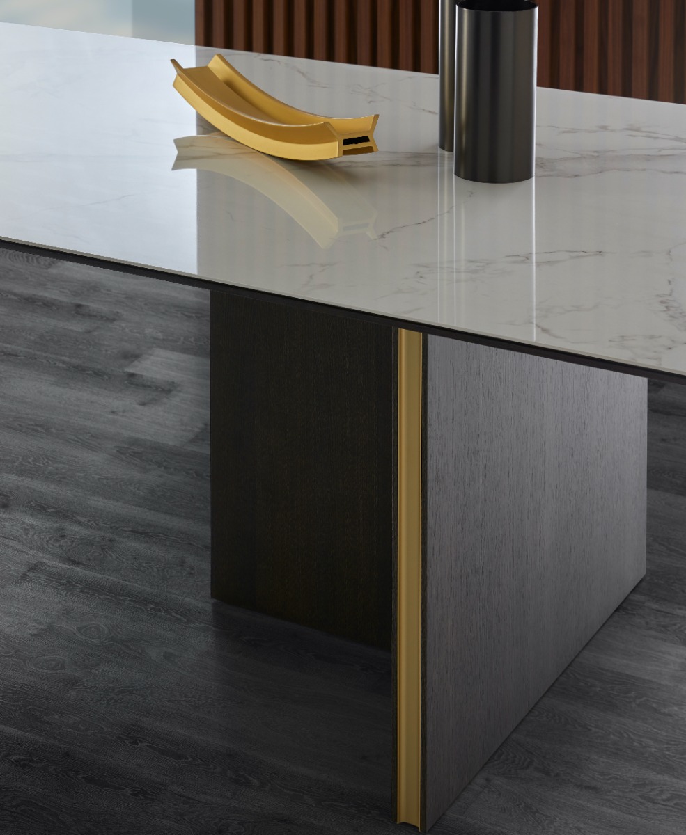 Stockholm 300cm Stone Top Dining Table by Punt Mobles | Style Our Home