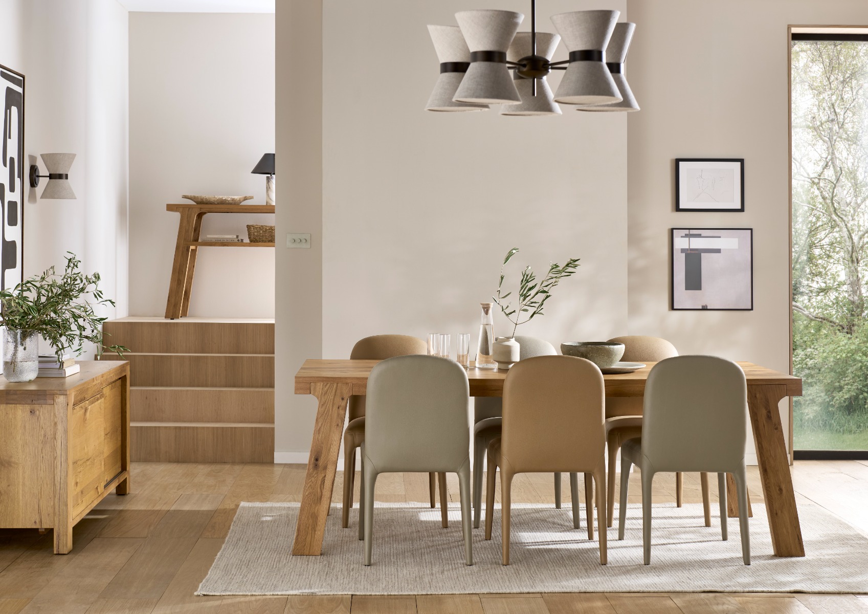 Torven Oak Large Dining Table by Zephyr Home | Style Our Home