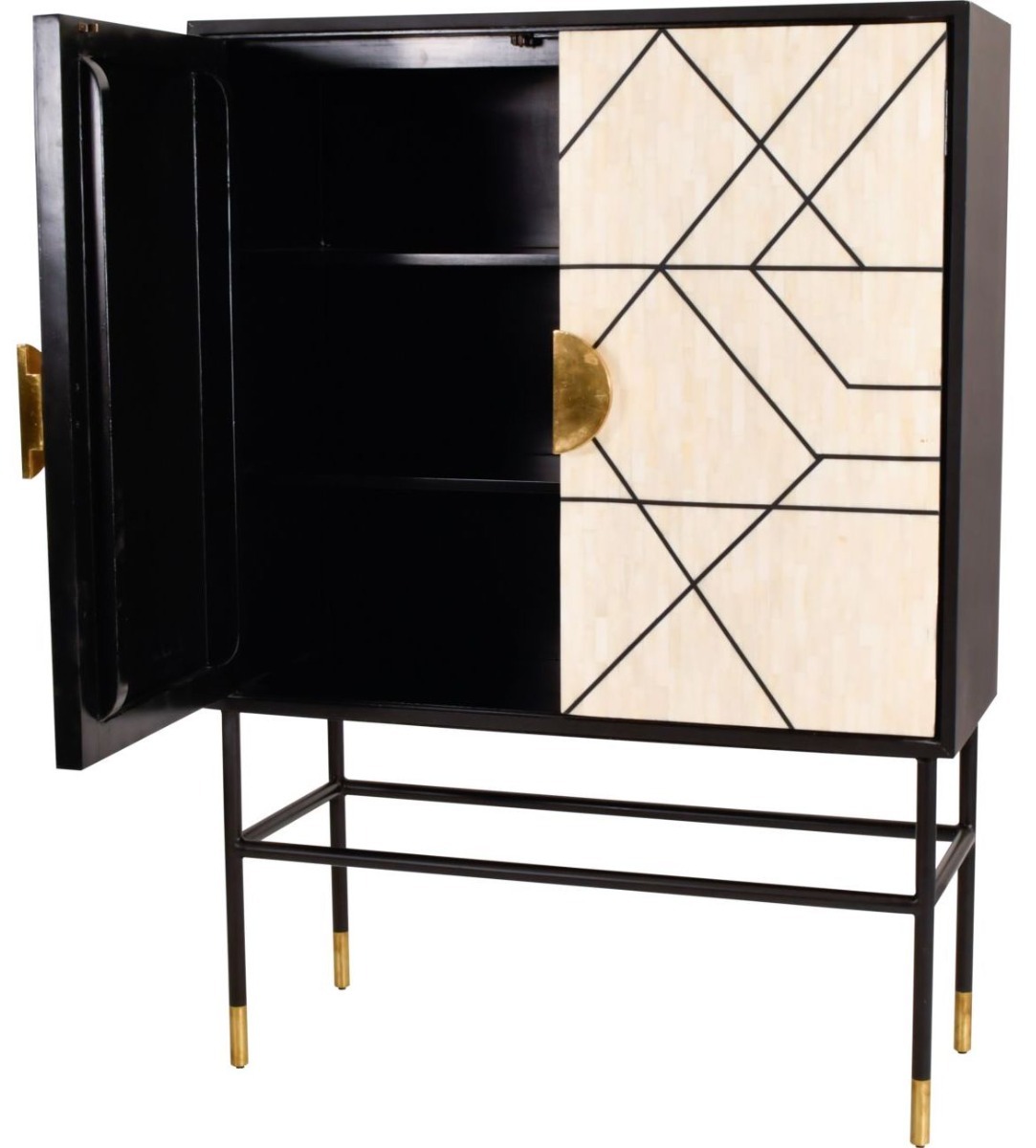 Rialto Bone Bar Cabinet by Libra | Style Our Home