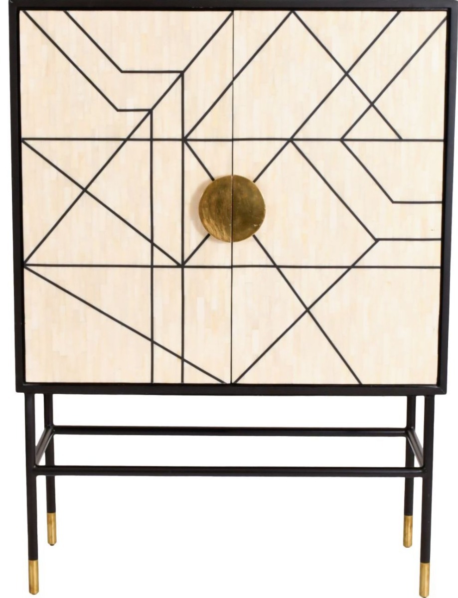 Rialto Bone Bar Cabinet by Libra | Style Our Home
