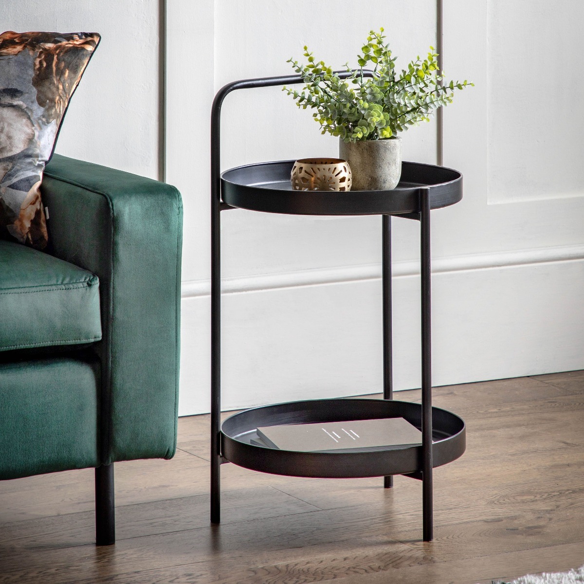 Roman Side Table Black by Hudson Living | Style Our Home 