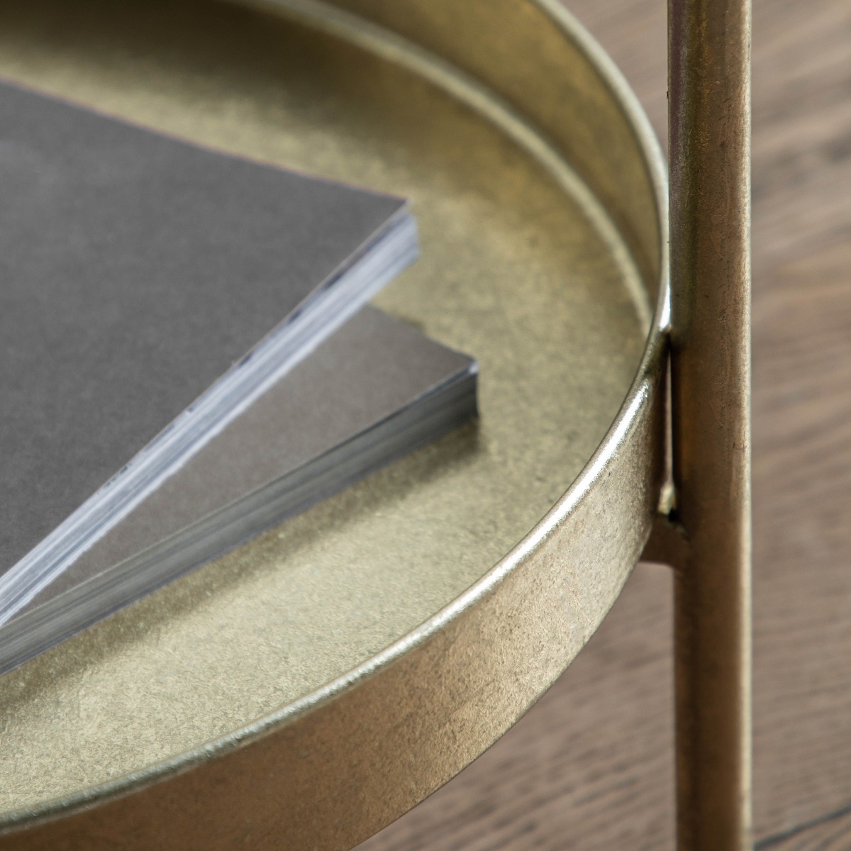 Roman Side Table Gold by Hudson Living | Style Our Home