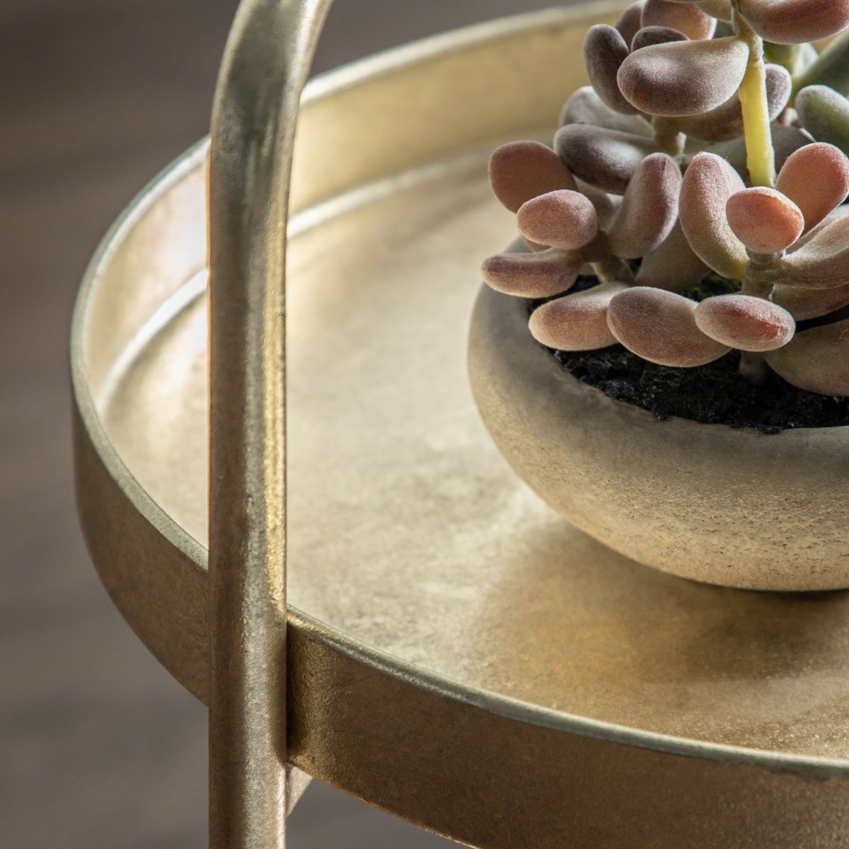 Roman Side Table Gold by Hudson Living | Style Our Home
