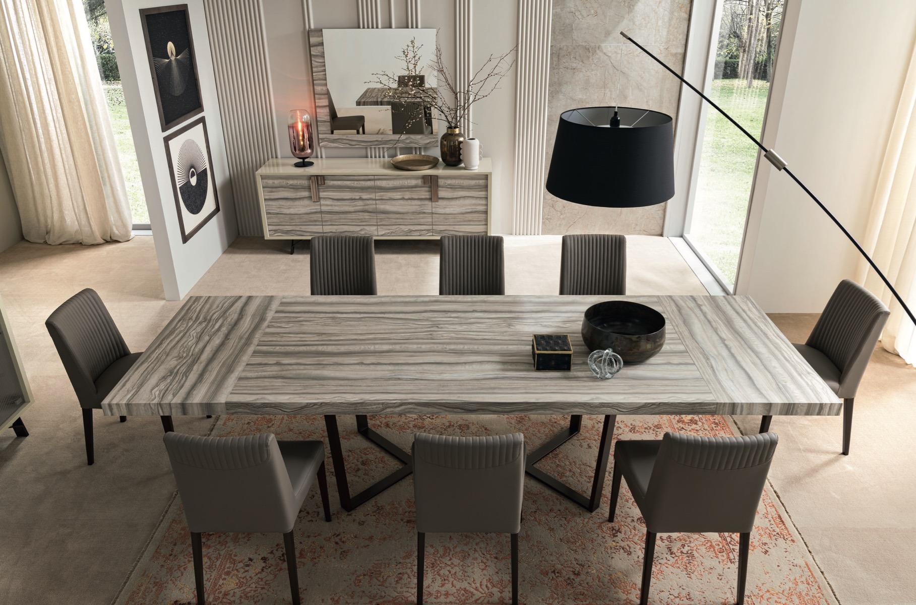 Jupiter 160cm Extending Dining Table by Alf Italia | Style Our Home