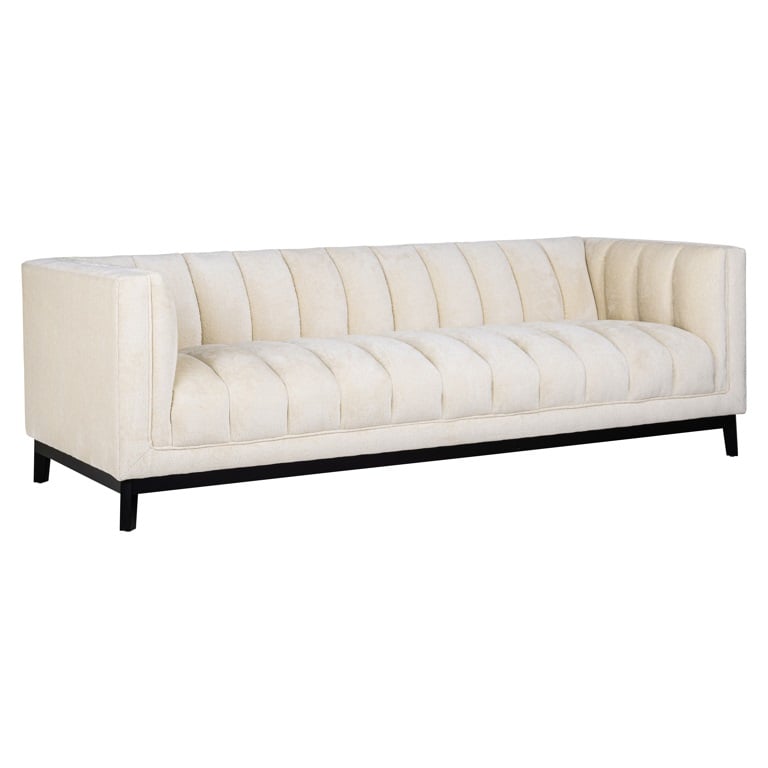 Beaudy White Chenille Sofa by Richmond Interiors | Style Our Home