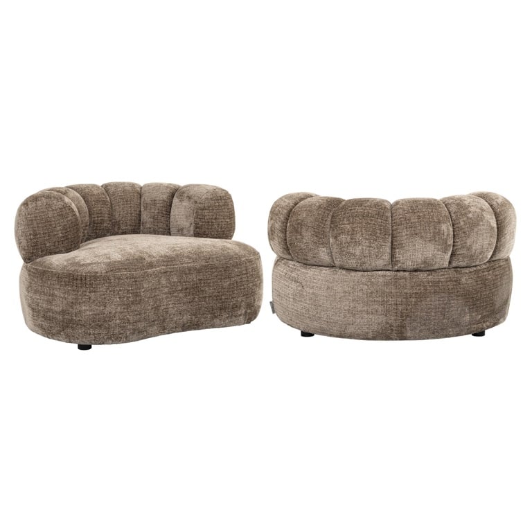 Penelope Stone Lounge Love Chair by Richmond Interiors | Style Our Home